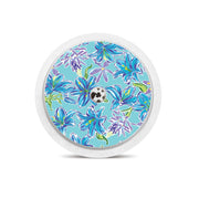 Peelz Azul Flowers for Freestyle Libre 2 Peelz/Stickers