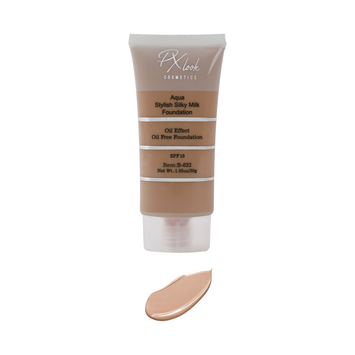 Prolux Cosmetics - Pxlook Aqua Stylish Silky Milk Foundation