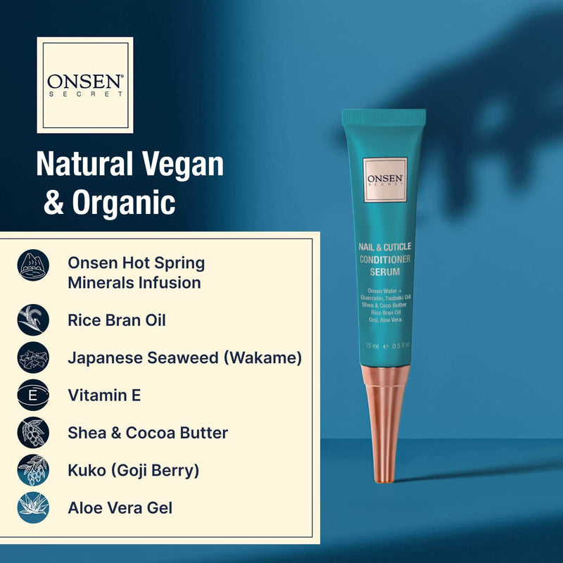 Onsen Secret Essential Nail Reboot Kit (Serum) Nail Kit