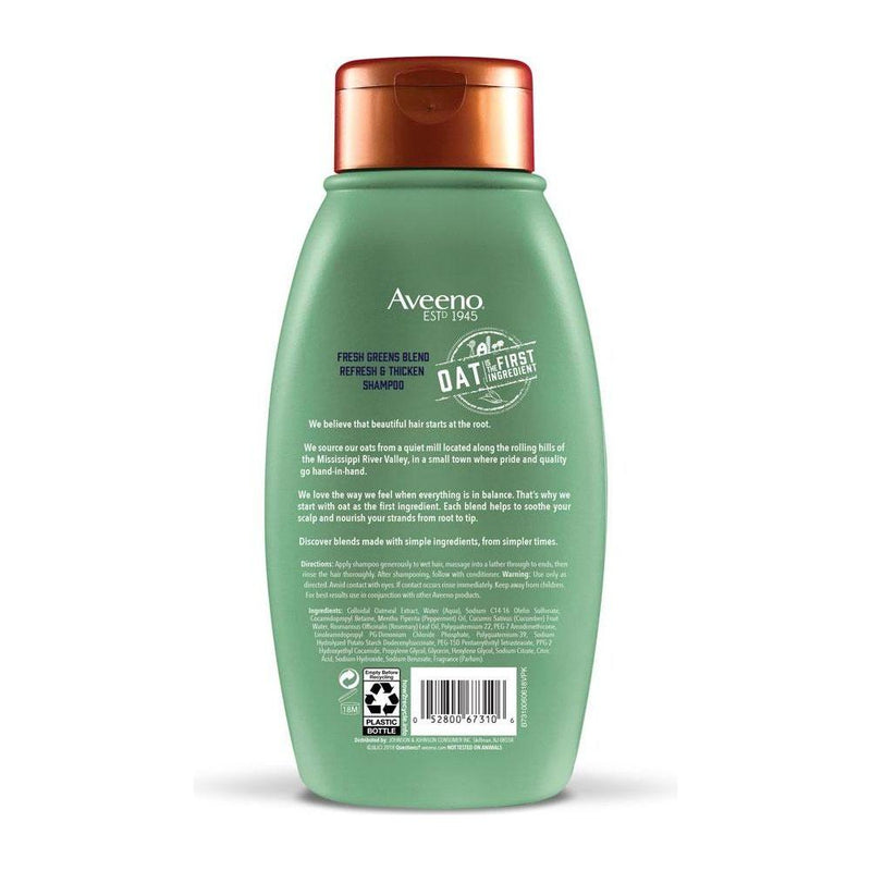 Aveeno Aveeno Scalp Soothing Fresh Greens Blend Shampoo 12 fl. Oz Shampoo
