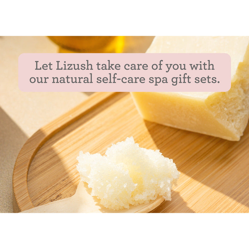 Lizush Reviving set with Grapefruit shea butter and Body scrub CREAMS & OILS