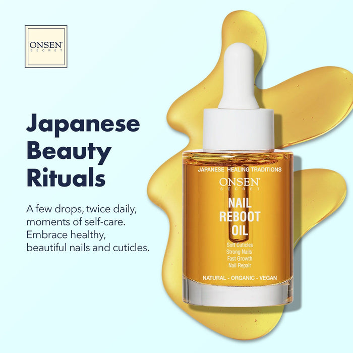 Onsen Secret Cuticle And Nail Reboot Oil