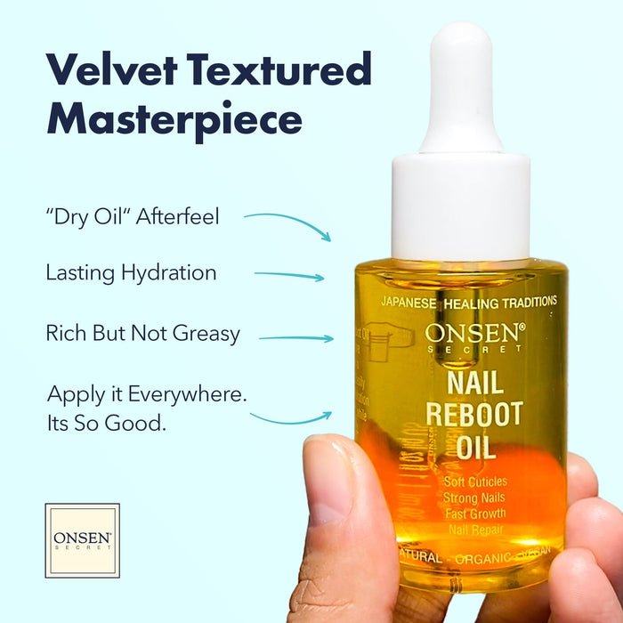 Onsen Secret Cuticle And Nail Reboot Oil