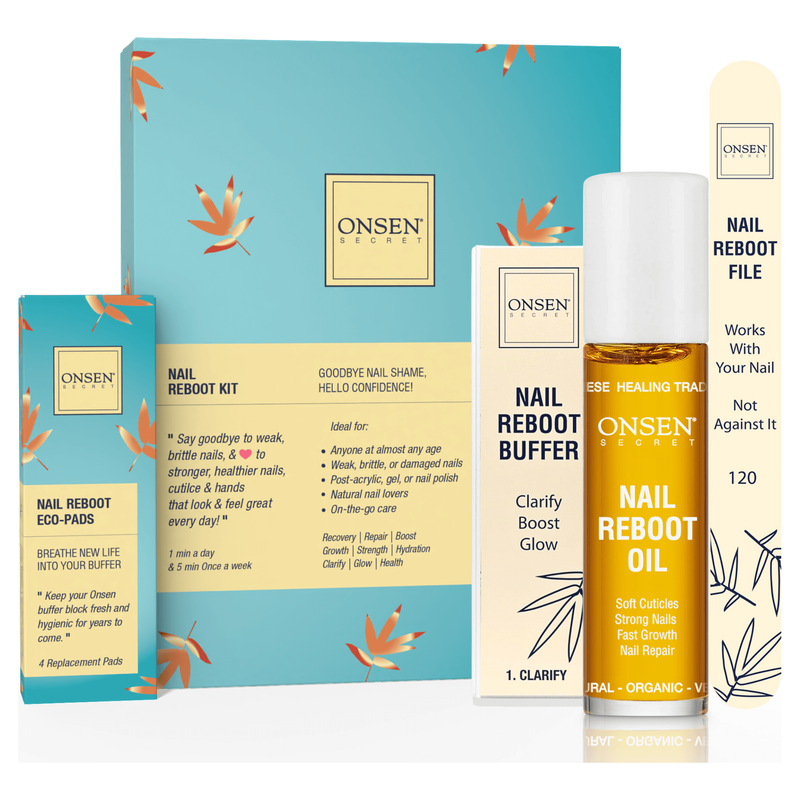 Onsen Secret Essential Nail Reboot Kit (Oil) Nail Kit