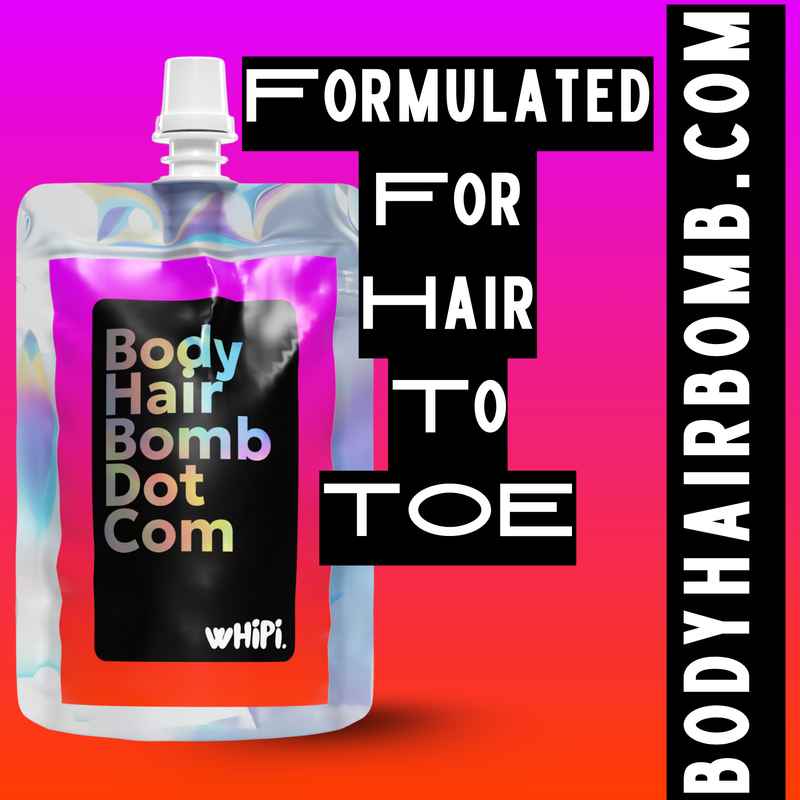 Whipi Co Body Hair Bomb Dot Com- Everything Cream