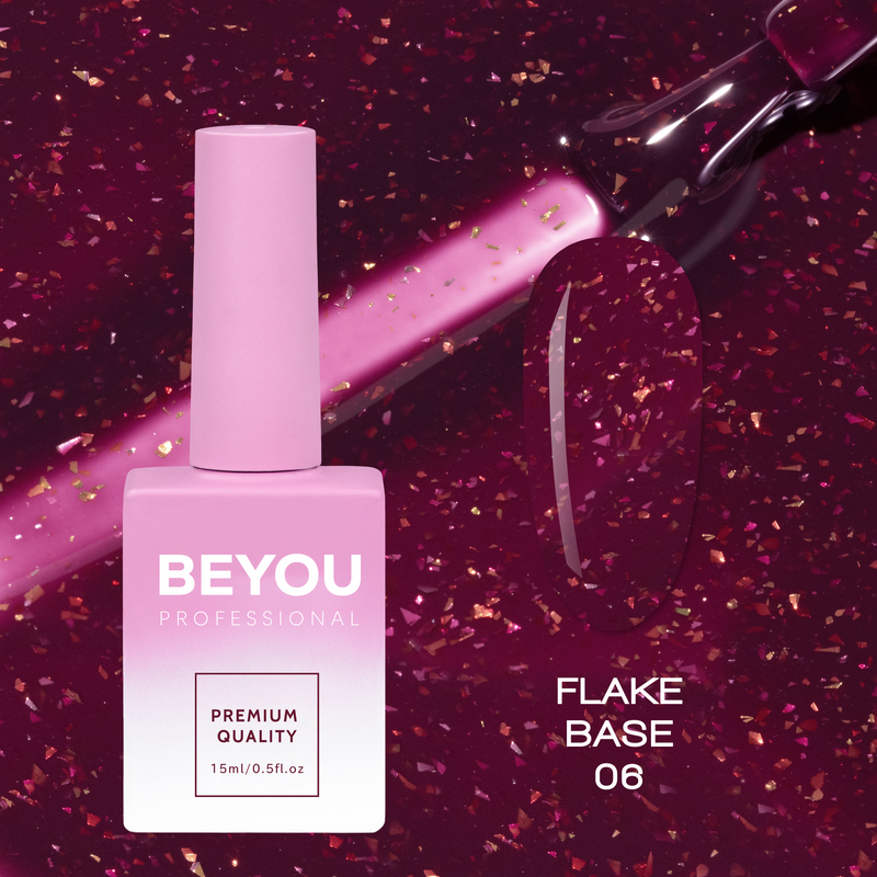 nbmsupply BEYOU Professional Flake base 06(Fall collection) 15ML