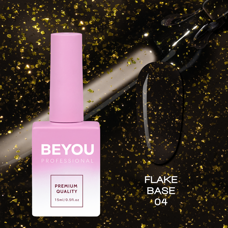 nbmsupply BEYOU Professional Flake base 04(Fall collection) 15ML BFBF0415
