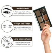 Prolux Cosmetics Eyebrow Gel and Powder