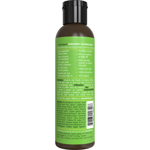 DermOrganic Official Shop Windswept Hair Defining Whip Styling