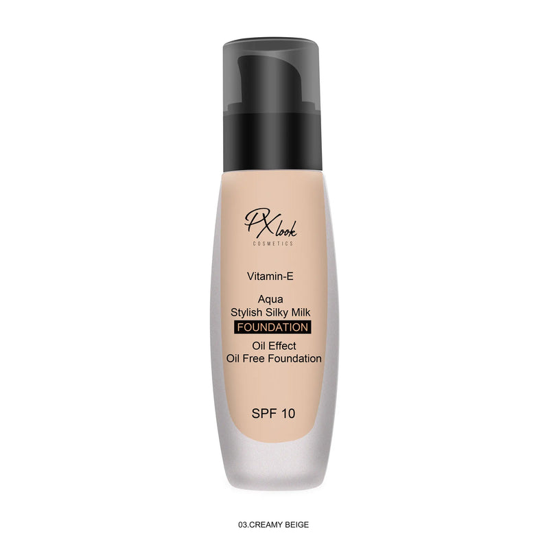 Prolux Cosmetics PxLook Silky Milk Foundation Face Foundation