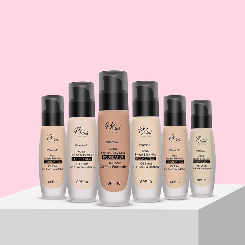 Prolux Cosmetics Silky Milk Foundation Face Foundation