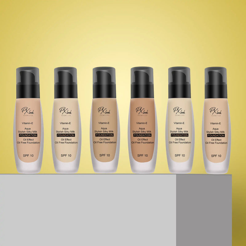 Prolux Cosmetics PxLook Silky Milk Foundation Face Foundation