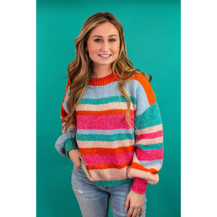 Izzy Striped Sweater