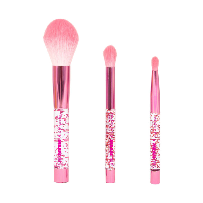 Profusion Cosmetics - Mean Girls | The Plastics 4pc Bag & Brush Set - 1oz