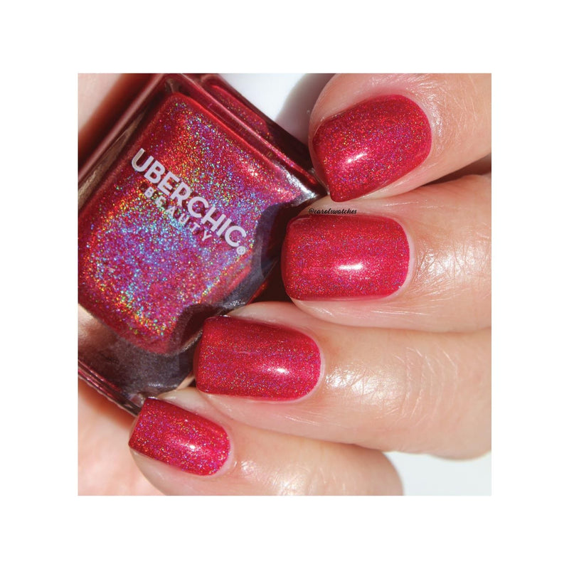UberChic Beauty Holo Berry - Holographic Polish Regular Polish