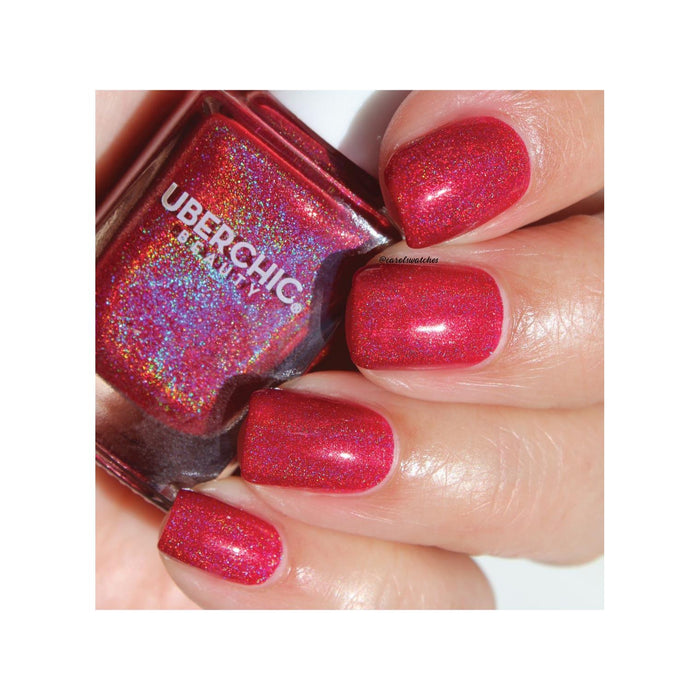 Uberchic Beauty Holo Berry   Holographic Polish