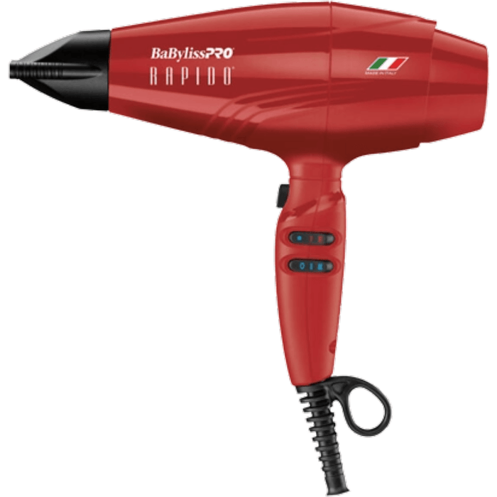 Babylisspro Rapido Blow Dryer 2000 Watts Red #Brrap1