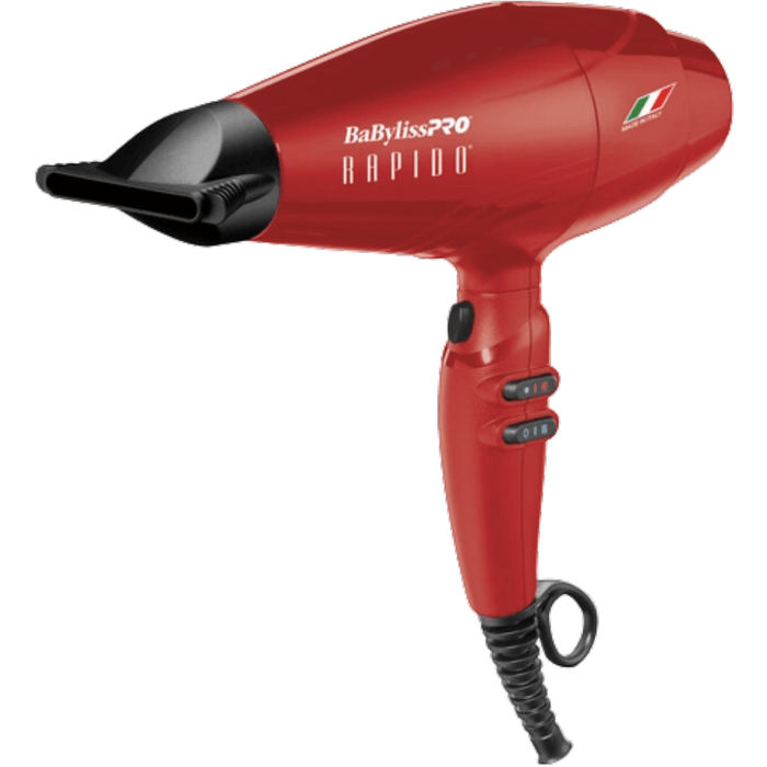 Babylisspro Rapido Blow Dryer 2000 Watts Red #Brrap1