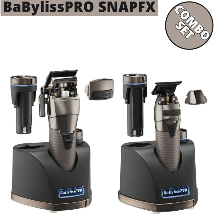 Babylisspro Snapfx With Snap In/Out Dual Lithium Battery System Clipper Model Fx890 & Trimmer Model Fx797