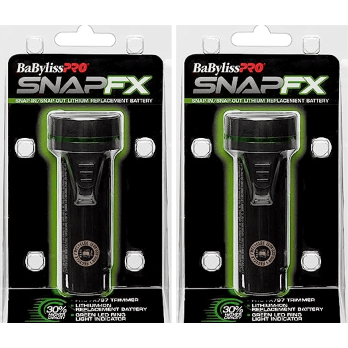 Babylisspro Snapfx Higher Capacity Replacement Battery Fits Fx797 Trimmer #Fxbpt33 (Pack Of 2)