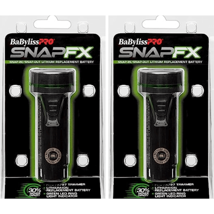 Babylisspro Snapfx Higher Capacity Replacement Battery Fits Fx890 Clipper #Fxbpc33 (Pack Of 2)