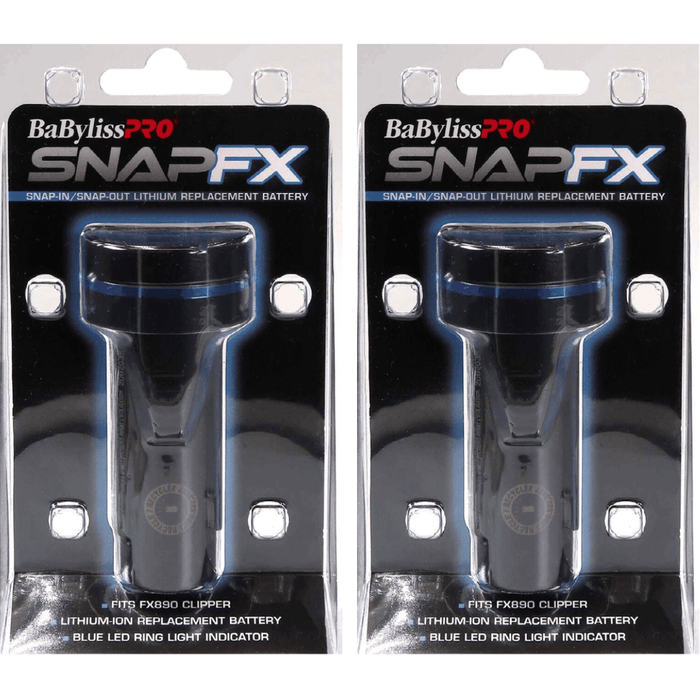 Babylisspro Snapfx Replacement Battery Fits Fx890 Clipper #Fxbpc (Pack Of 2)