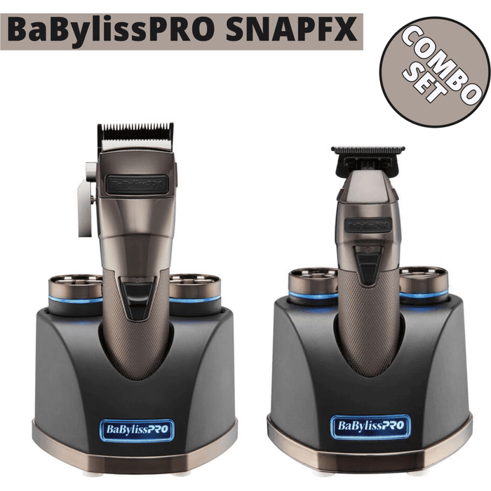 Babylisspro Snapfx With Snap In/Out Dual Lithium Battery System Clipper Model Fx890 & Trimmer Model Fx797