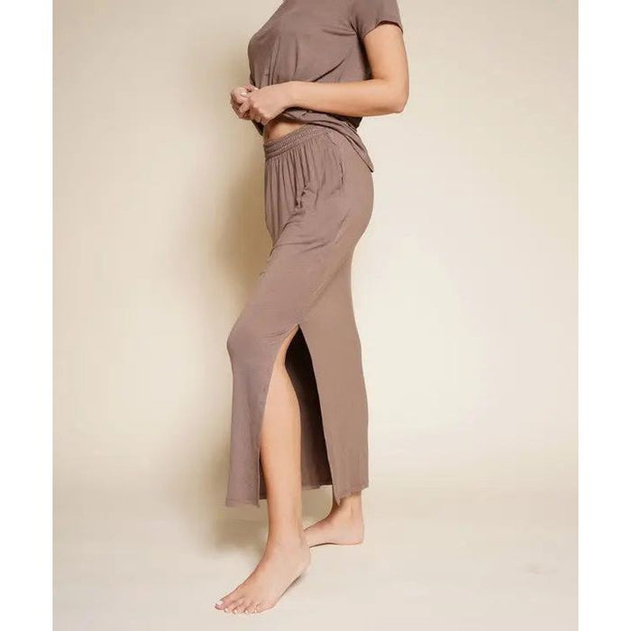 Bamboo Casual Long Skirt With Pockets