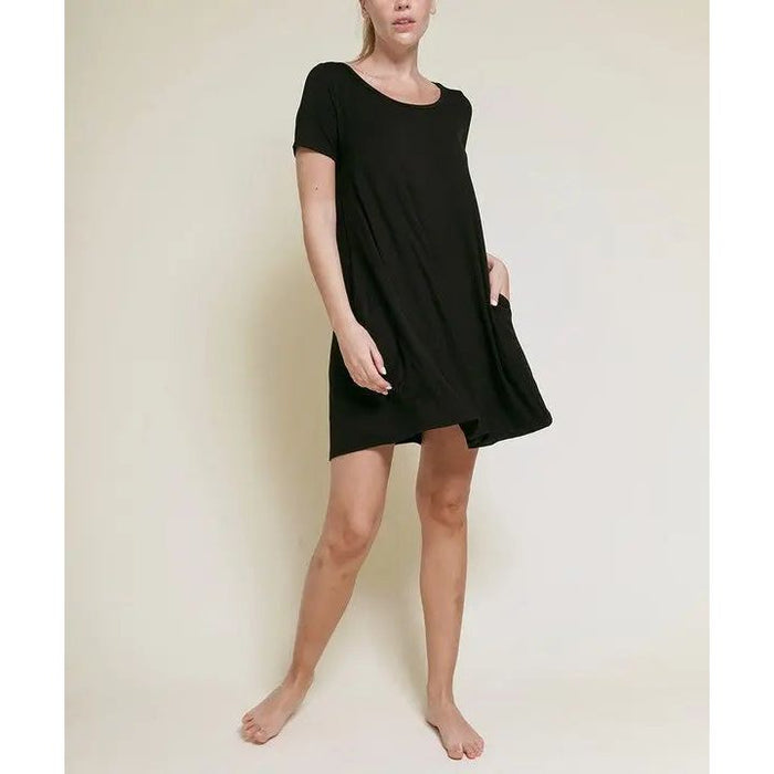 Bamboo Classic Short Slv Dress