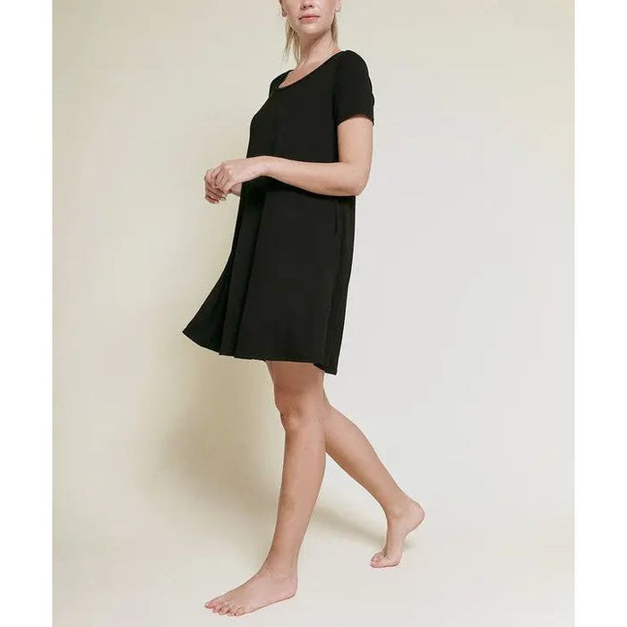 Bamboo Classic Short Slv Dress