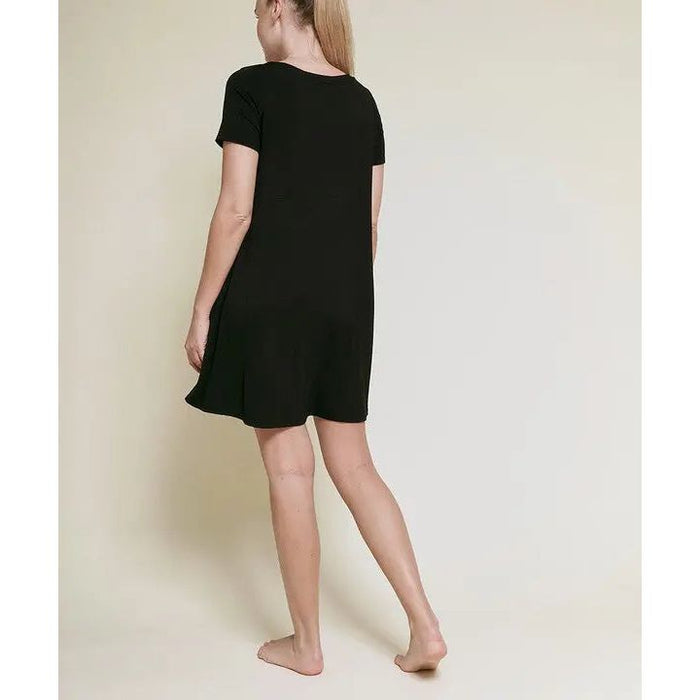 Bamboo Classic Short Slv Dress