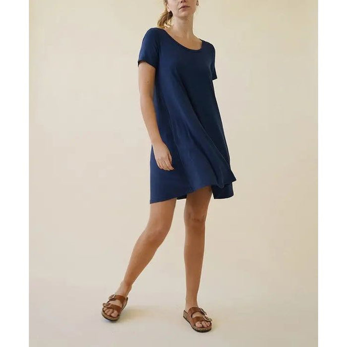 Bamboo Classic Short Slv Dress