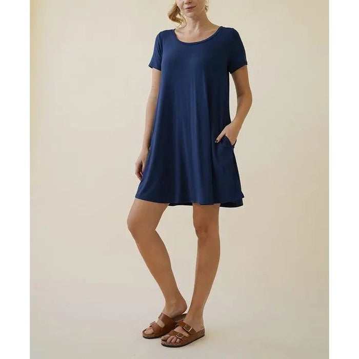 Bamboo Classic Short Slv Dress