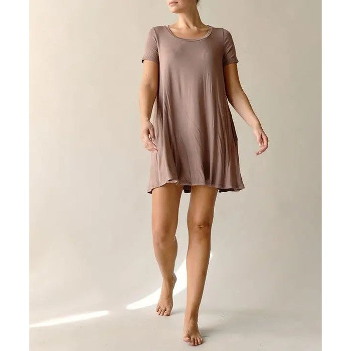 Bamboo Classic Short Slv Dress