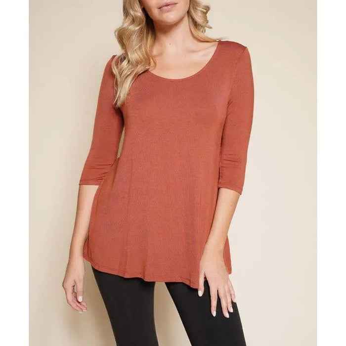 Bamboo Elbow Tunic T