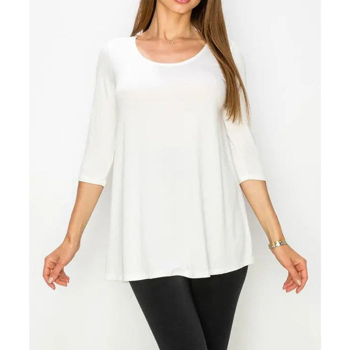 Bamboo Elbow Tunic T