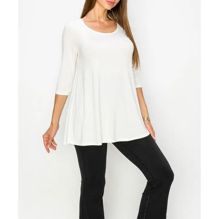 Bamboo Elbow Tunic T