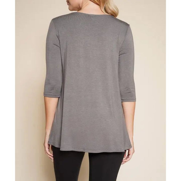 Bamboo Elbow Tunic T