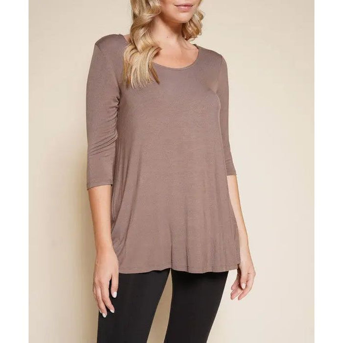 Bamboo Elbow Tunic T