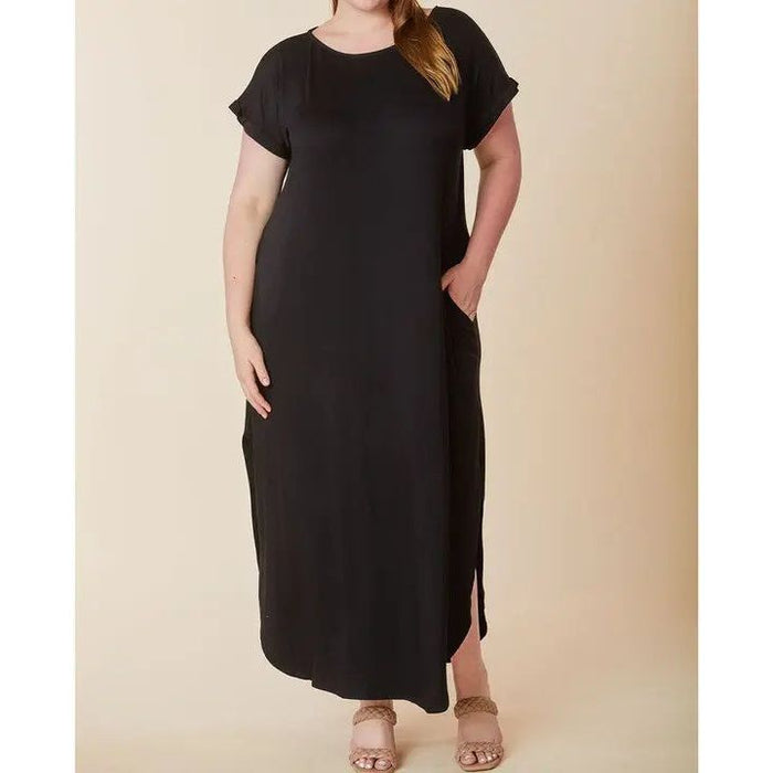 Bamboo Maxi Dress Curvy Size