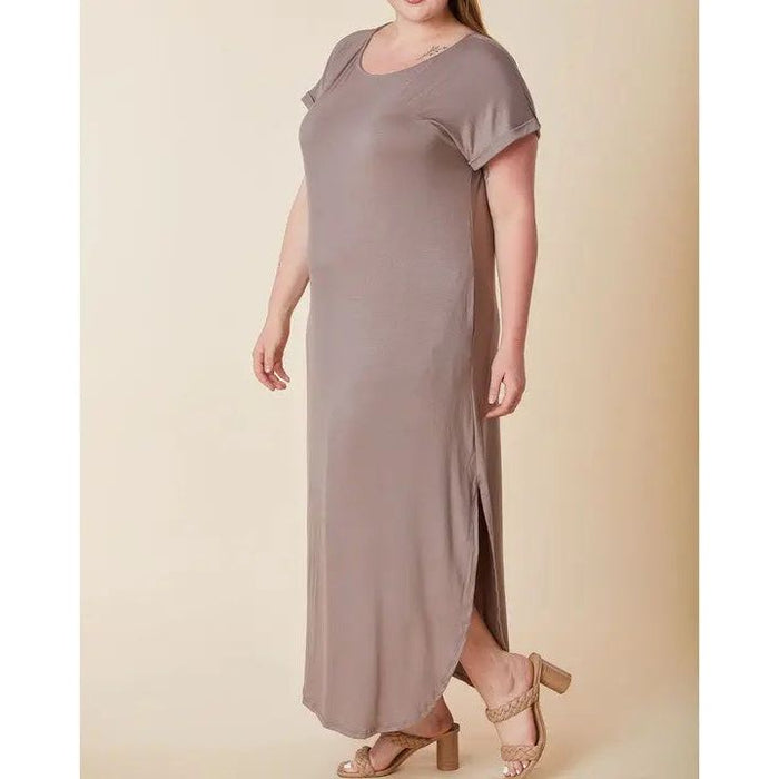 Bamboo Maxi Dress Curvy Size