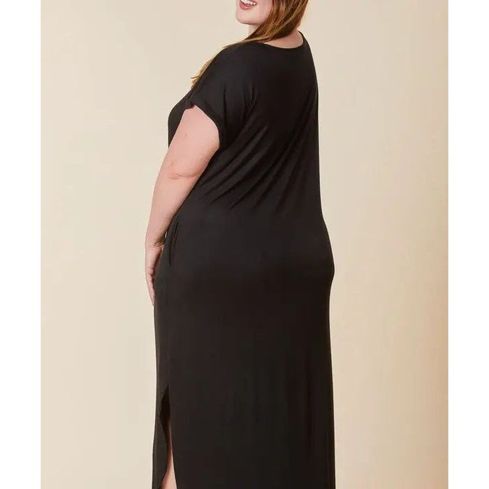 Bamboo Maxi Dress Curvy Size