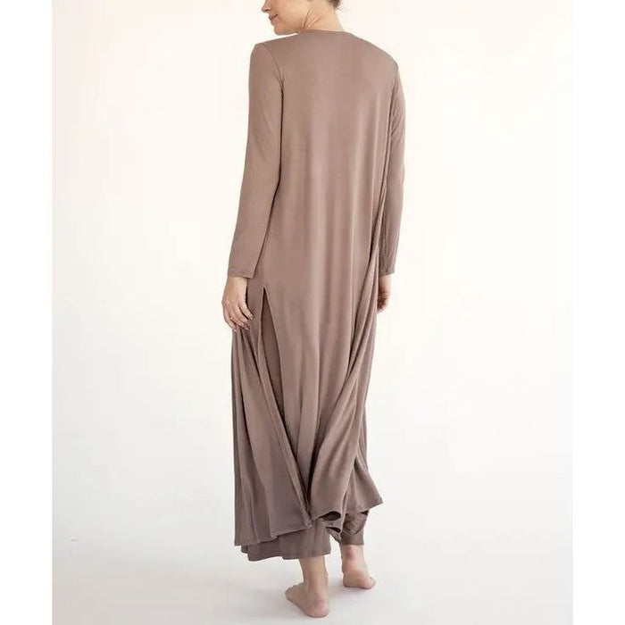 Bamboo Maxi Long Cardigan