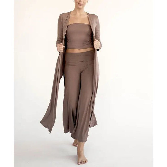 Bamboo Maxi Long Cardigan