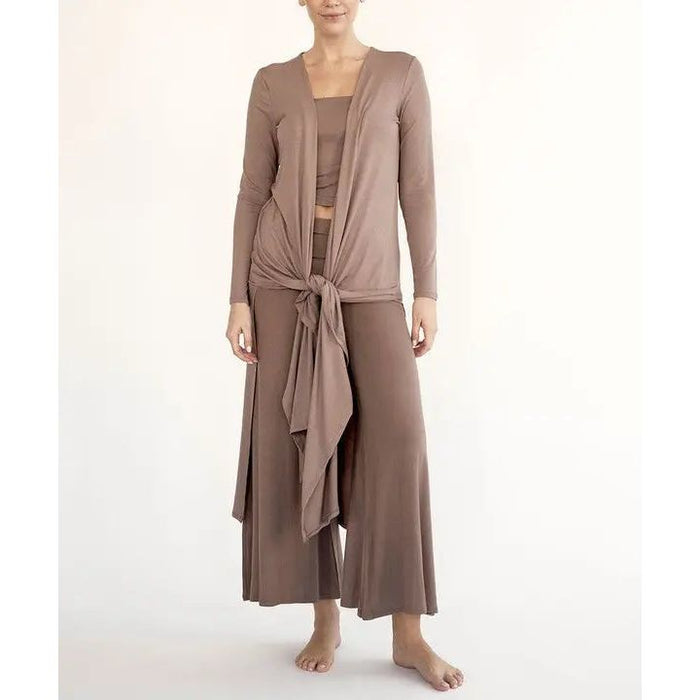 Bamboo Maxi Long Cardigan