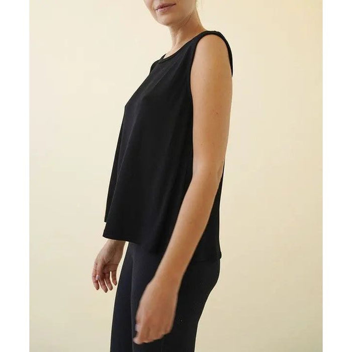 Bamboo Muscle Sleeveless Top