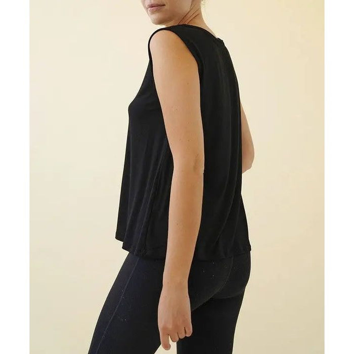 Bamboo Muscle Sleeveless Top