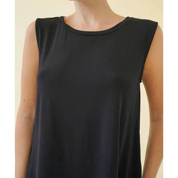 Bamboo Muscle Sleeveless Top