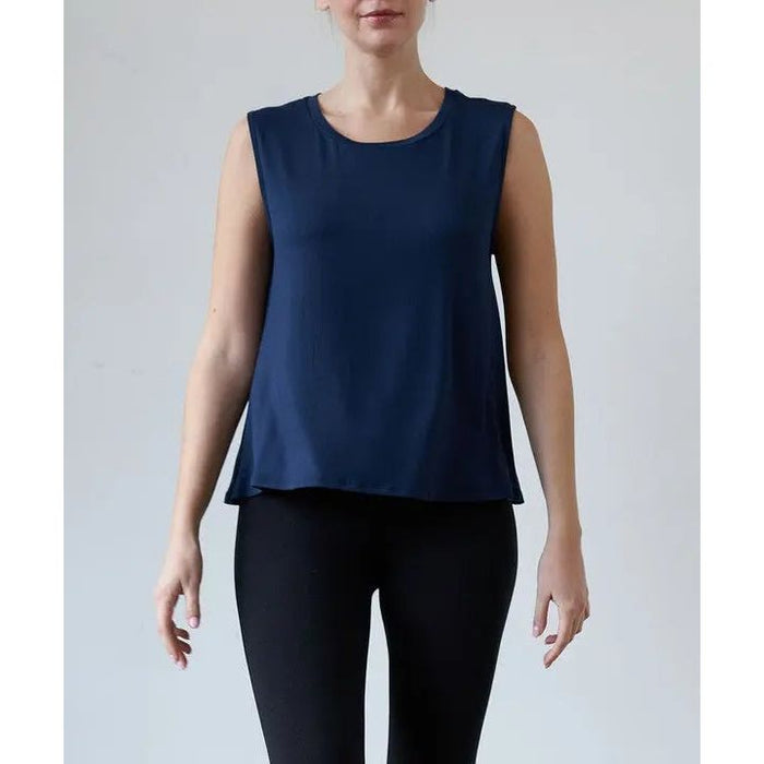 Bamboo Muscle Sleeveless Top