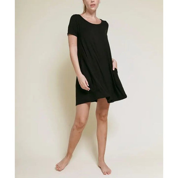 Bamboo Short Sleeve Dress